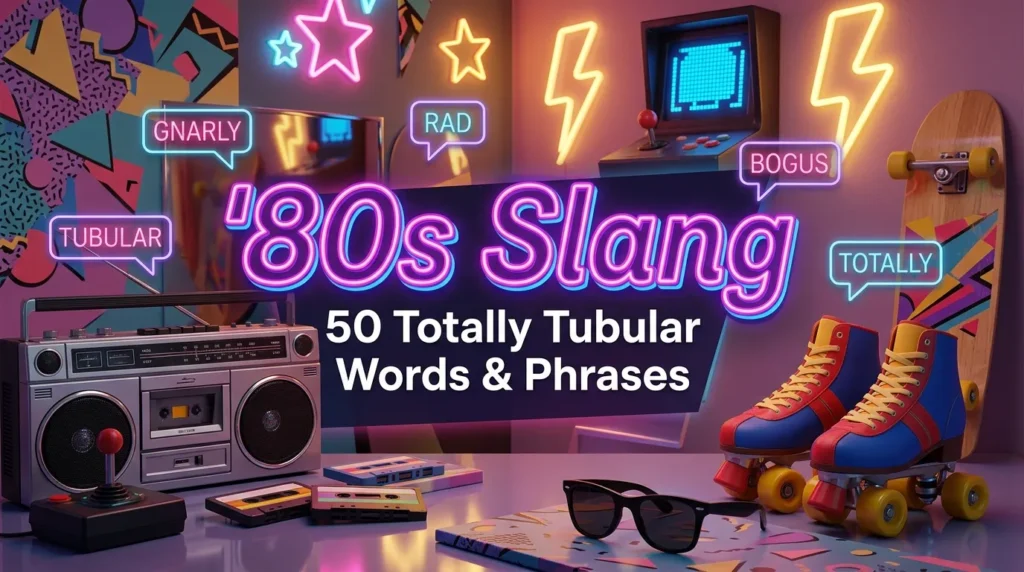 80s Slang 50 Popular Words & Phrases Explained