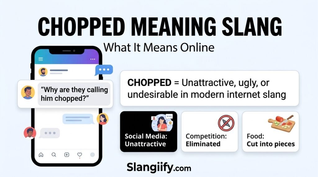 Chopped Meaning Slang What It Means Online