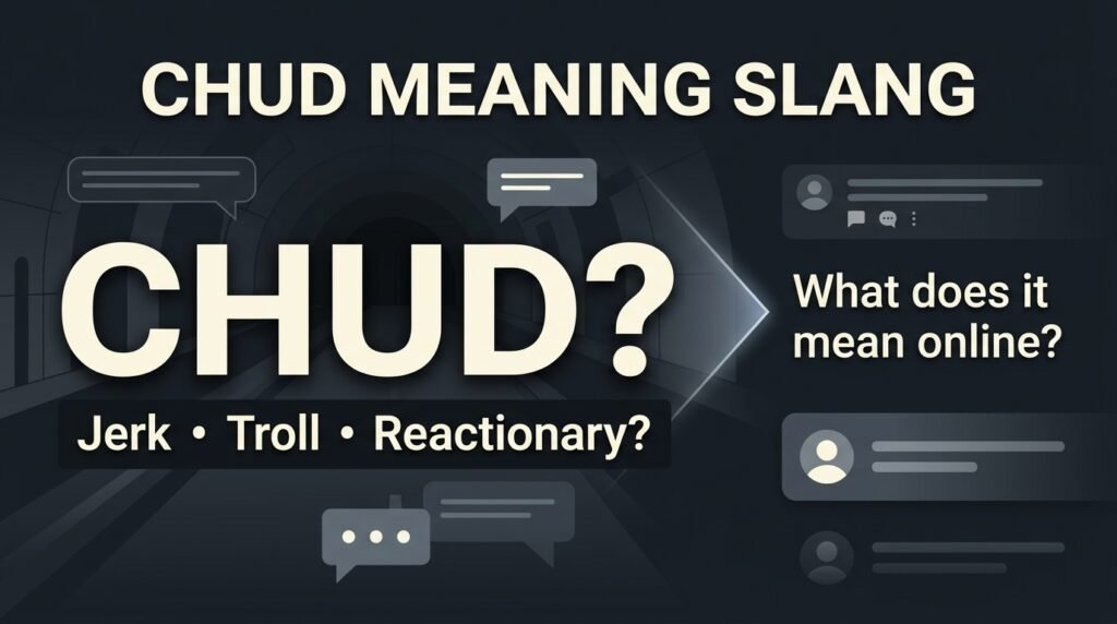 Chud Meaning Slang What Does “Chud” Mean