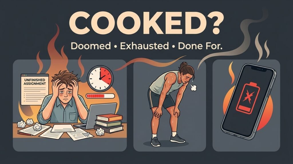 Cooked Slang Meaning What Does “Cooked” Mean