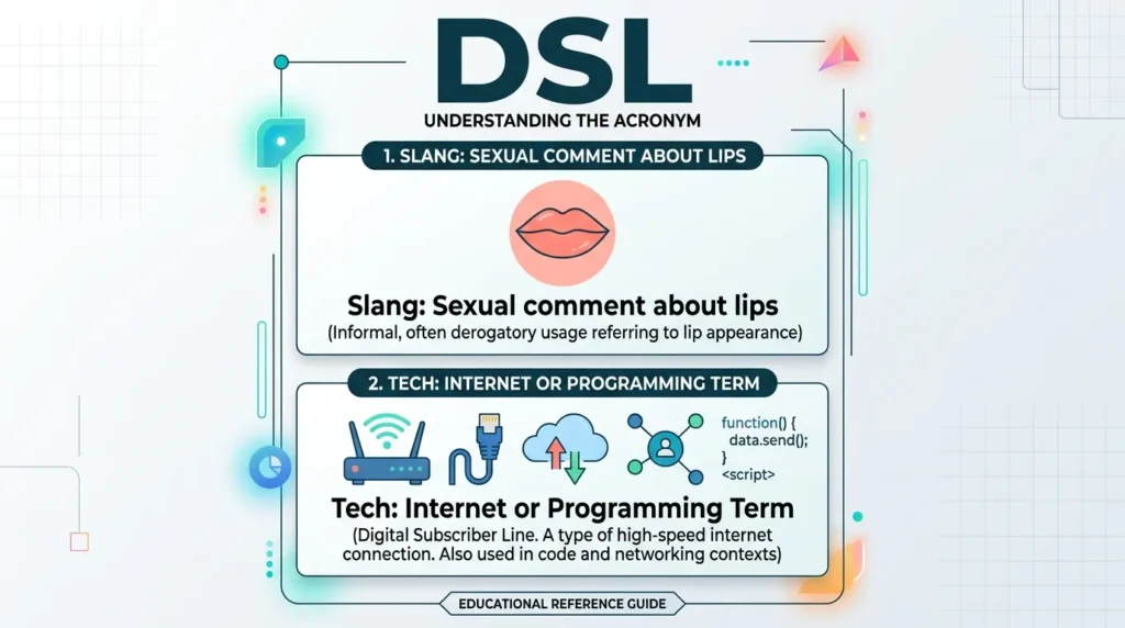 DSL Meaning Slang What Does DSL Mean