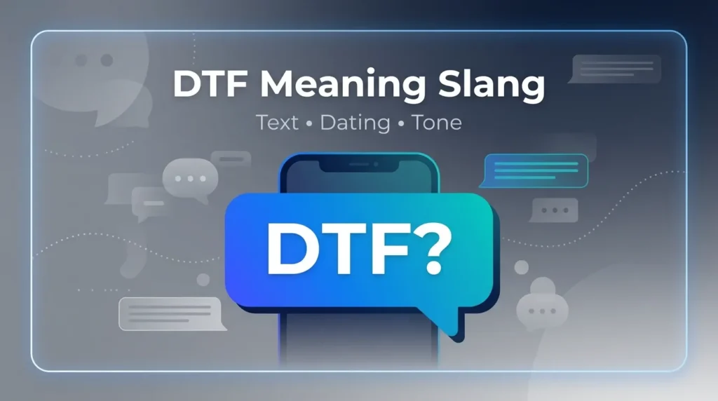 DTF Meaning Slang What It Means in Text and Dating
