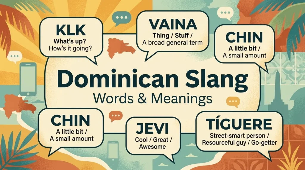 Dominican Slang 30 Words and Phrases You’ll Actually Hear