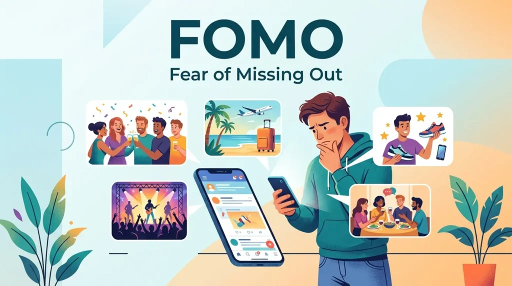 FOMO Meaning in Text, Social Media, and Everyday Slang