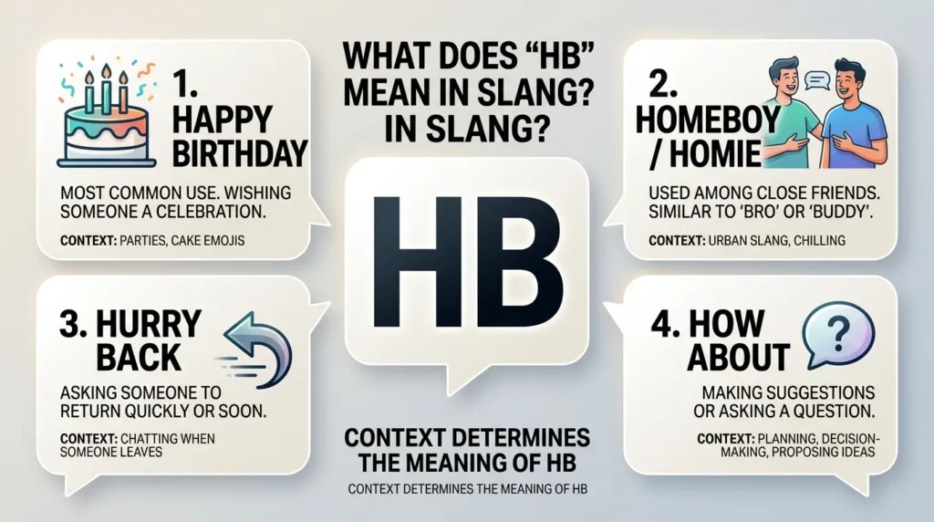 HB Meaning Slang Happy Birthday, Homeboy, or Something Else
