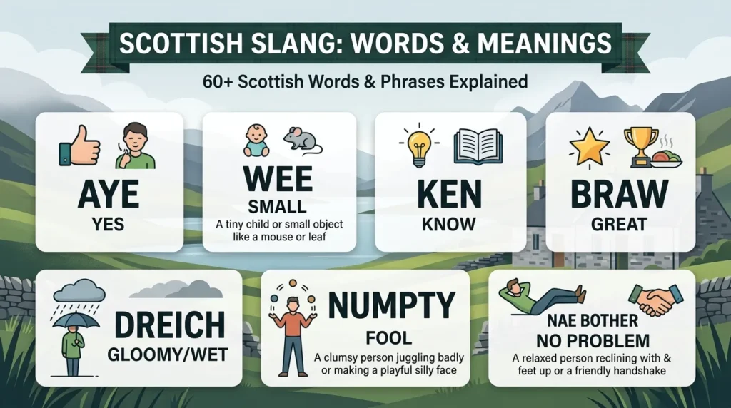 Scottish Slang 60+ Words and Phrases With Meanings