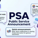 What Does PSA Mean in Text, Chat, and Social Media
