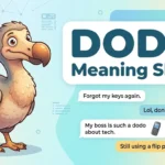 Dodo Meaning Slang What Does Dodo Mean in Text and Chat