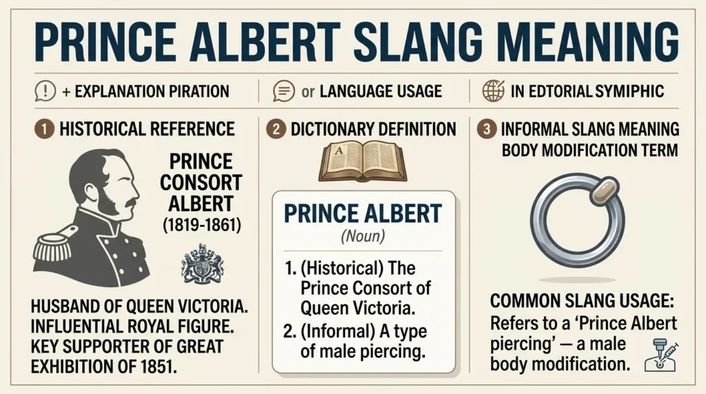 Prince Albert Slang Meaning What It Means and How It’s Used