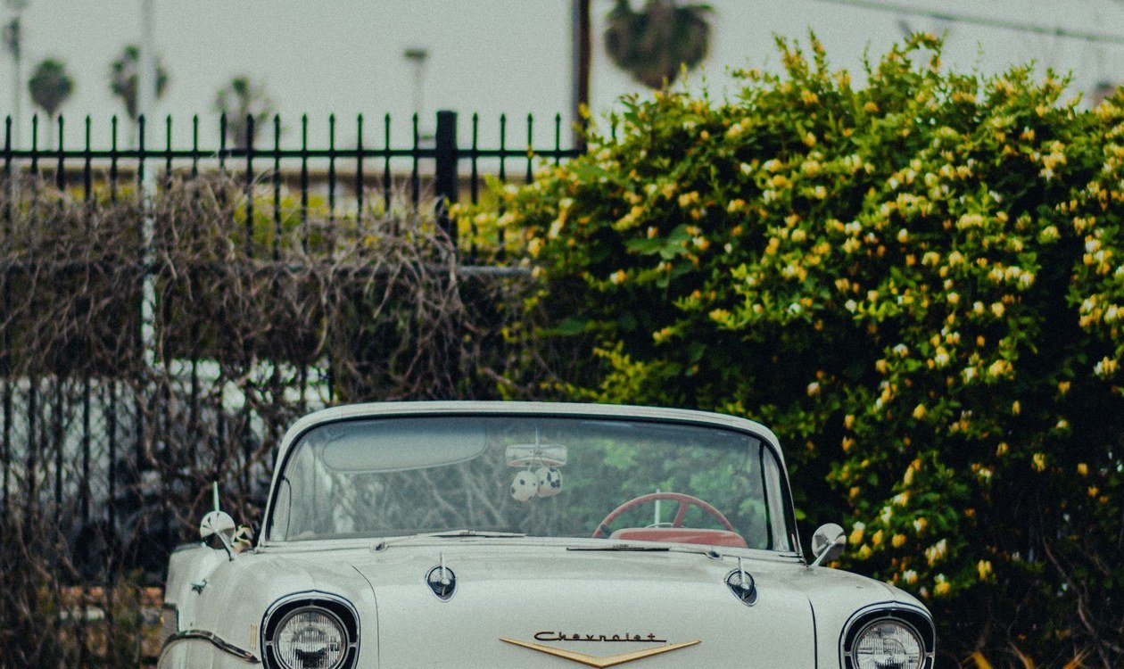 Classic 1950s Chevrolet car parked outdoors